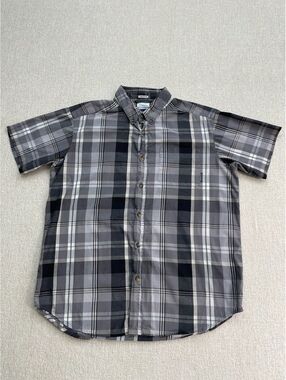 Columbia Men's Regular Fit size M Short Sleeve Plaid Shirt